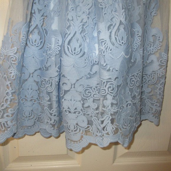 Girls size 2T Blue Lace lined sleeveless dress from Pippa & Julie - Picture 12 of 12